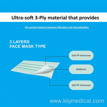 3 Ply Medical Mask in Blue 50pcs/Box